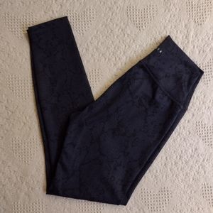 Anthropologie Allfenix Athletic Tights Snakeskin Leggings
